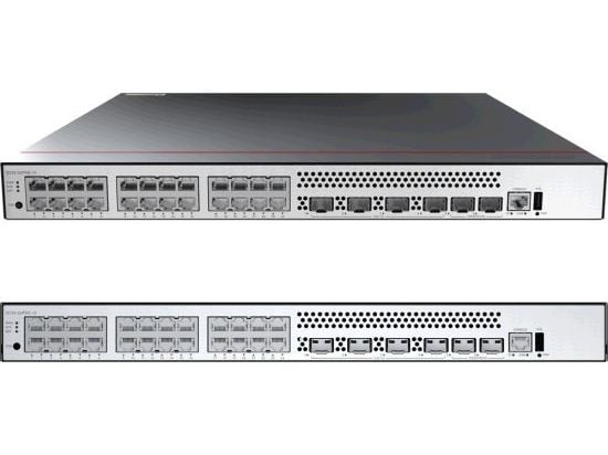 Ethernet-switch i S5700-serien - 24x10/100/1000BASE-T porter, 4x10GE SFP+, 2x12GE stack-porter