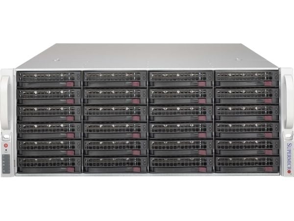 Supermicro CSE-846BE1C-R609JBOD, 27.2kg, Räkki (4U), musta