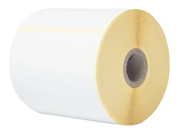 Brother - Hvit - 102 x 152 mm 350 etikett(er) (1 rull(er) x 350 stanseskårne etiketter (en pakke 8) - for Brother TD-4410D, TD-4420DN, TD-4550DNWB