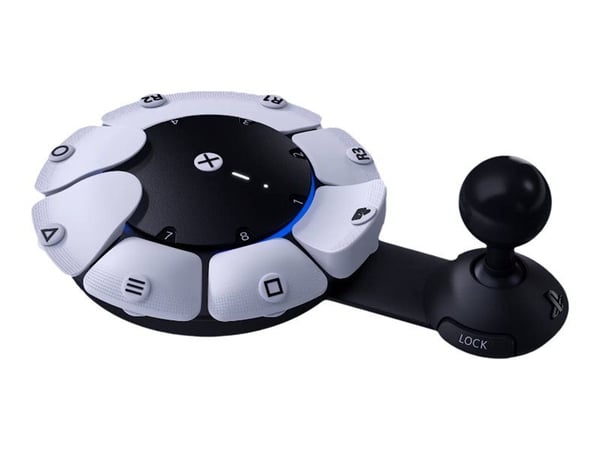 Sony Access, PlayStation 5, Langaton, USB Type-C, Musta, Valkoinen, 141 mm, 191 mm