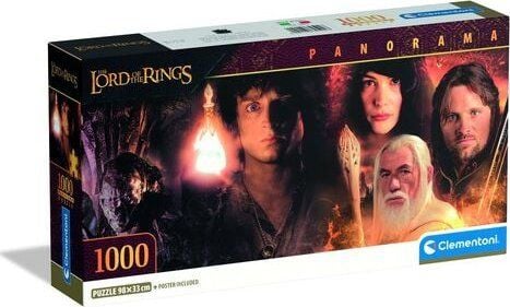 Clementoni Puzzle Panorama Ringenes Herre 1000 brikker (39502)