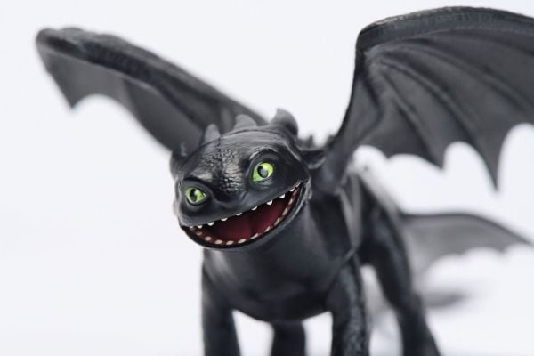 Dragons Movie Basic Dragons - Tandlös (Toothless)