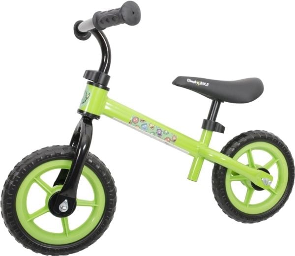 Bottari barnecykkel MONSTERS – 83 x 35 x 63 cm – svart/grønn