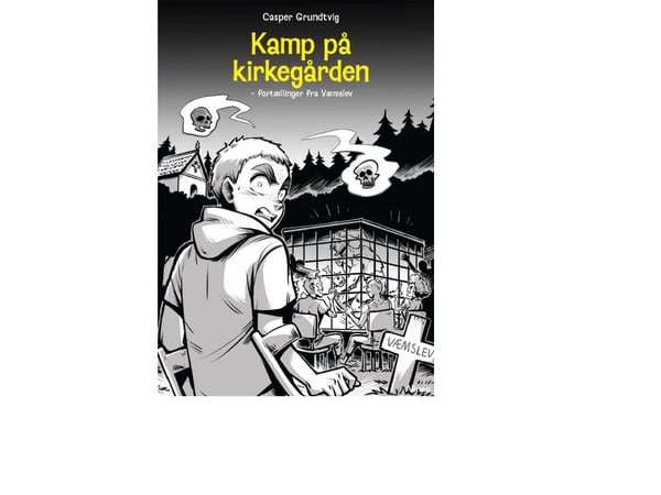 Läger på kyrkogården - berättelser från Væmslev, Röd läsklubb | Språk: Danska