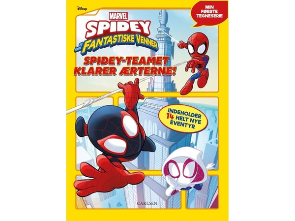Min første tegneserie: Spidey og hans fantastiske venner – Spidey-teamet klarer ertene! | Marvel | Språk: Dansk