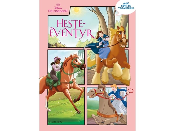 Min første tegneserie: Disney Prinsesser - Hesteeventyr | Disney | Språk: Dansk