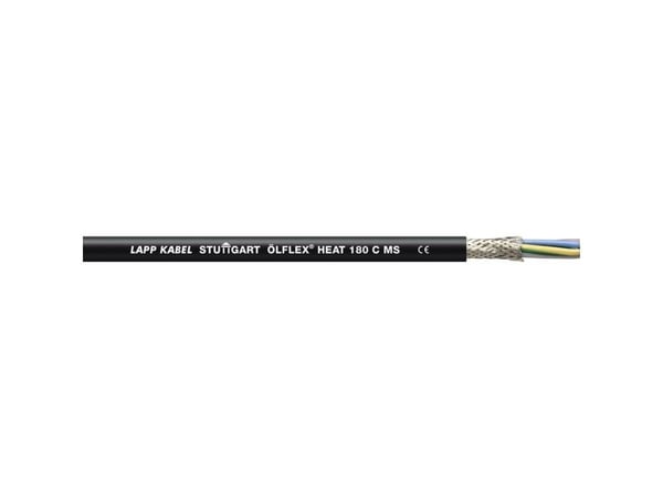 LAPP ÖLFLEX® HEAT 180 C MS Högtemperaturkabel 4 G 1,5 mm² Svart 46718/100 100 m