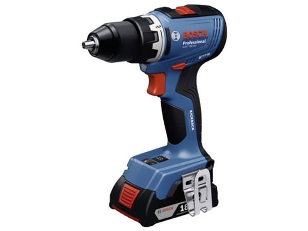 Bosch boremaskin GSR 18V-65 2xPC4.0Ah L-Boxx 82 deler ACC (06019N3207)