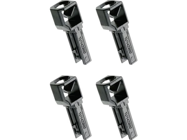 Hager kuomun tornin yläosa UZ01A4 matala 4kpl (UZ01A4)
