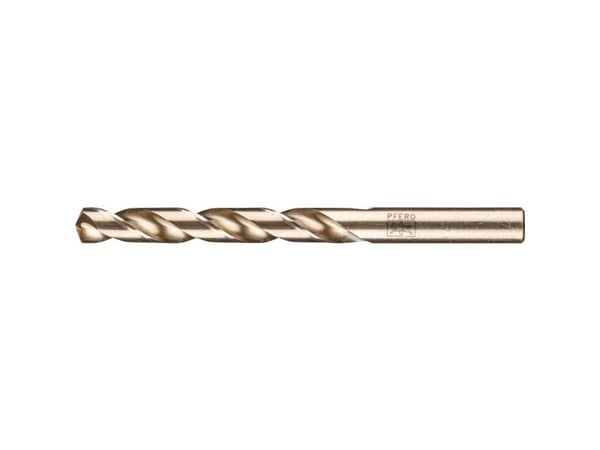 PFERD HSS spiral drill, version HSSE N INOX, 5 styck