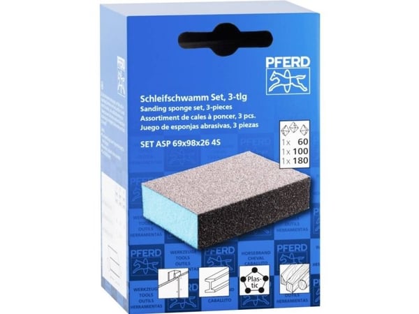 PFERD Sanding sponges set, PFERD, 98 mm