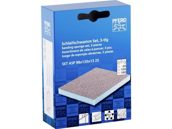 PFERD Sanding sponges set, PFERD, 120 mm