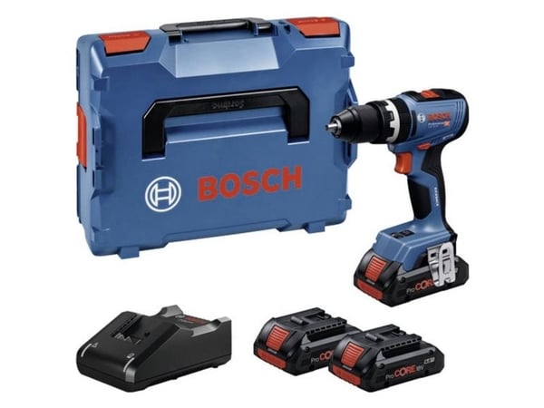 Bosch slagdrill GSB 18V-65, 2x PC4.0Ah (06019N3306)