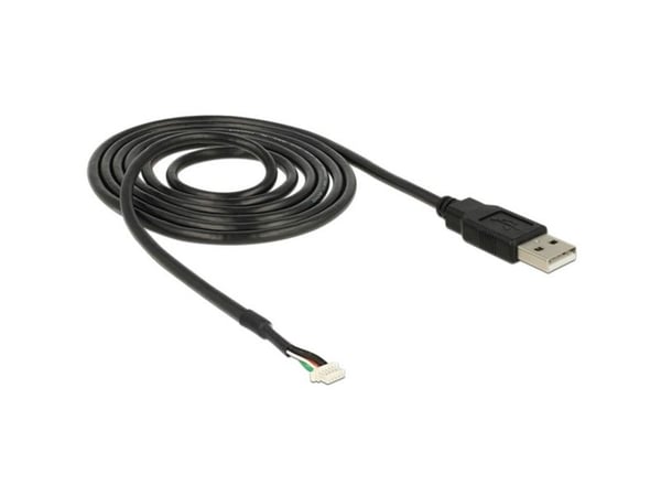 Delock - Synkronkabel til kamera - USB han til digital kamera-konnektor han - 1.5 m - sortti