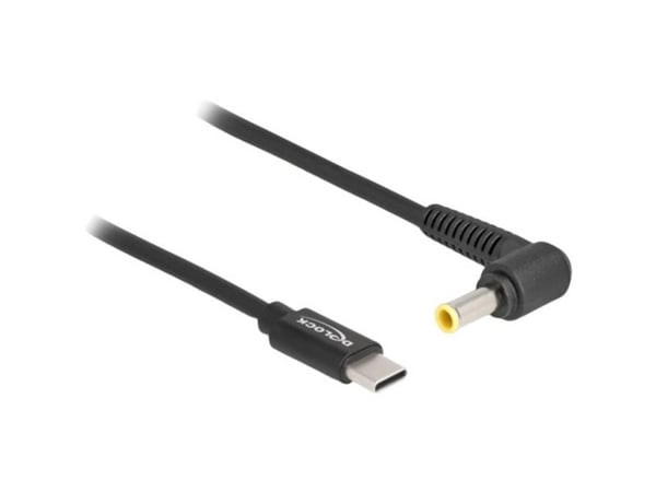 DeLOCK 87980, 1,5 m, USB C, 5.5 x 3.0 mm, 20 V, 3 A