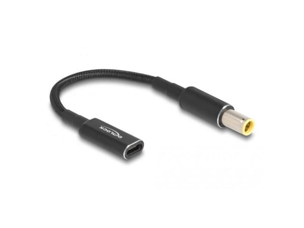 DeLOCK 60041, 0,15 m, USB C, 7.9 x 5.5 mm, 19.5 V