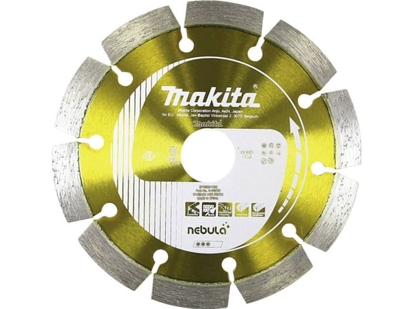 Makita Nebula - Diamantskjæreplate - for betong, kalkstein, forsterket betong, murstein, sandstein - 125 mm - for Makita DLX3179TX1