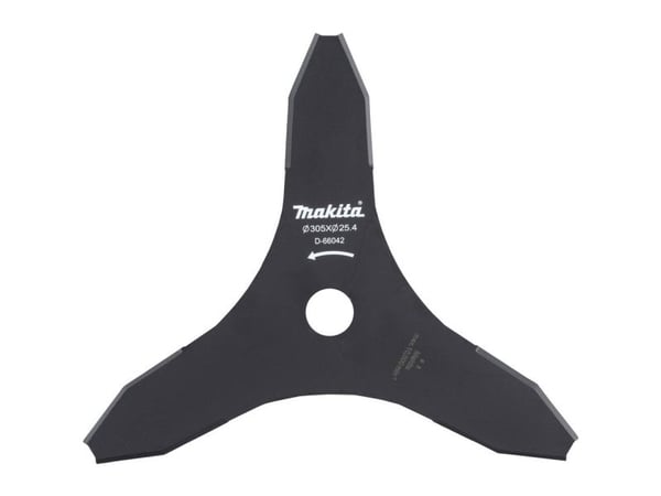 Makita - Brush cutter blade - for thick grass, dry grass - 230 mm - 4 tenner - for Makita DUR368AZ, DUR368LZ, DUR369AZ, UR2300