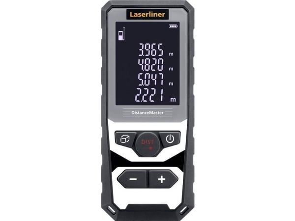 Laserliner DistanceMaster, Laseravstandsmåler, m, Sort, Grå, Hvit, Digitalt, LCD, 50 m