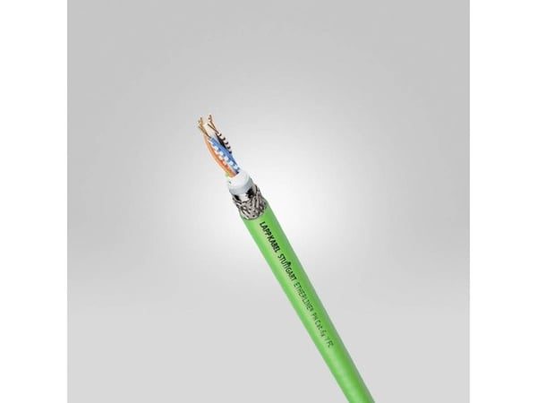 LAPP 2170583/100 ETHERLINE® PN Grön nätverkskabel 100 m
