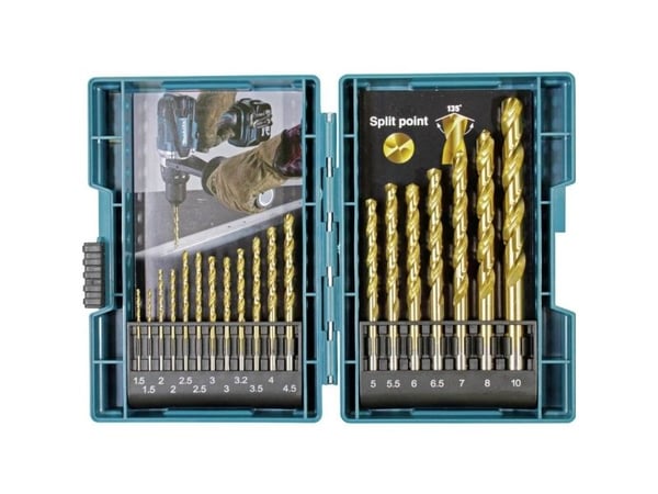 MAKITA ZEST.WIERT.TYTAN HSS-G TIN 19szt.