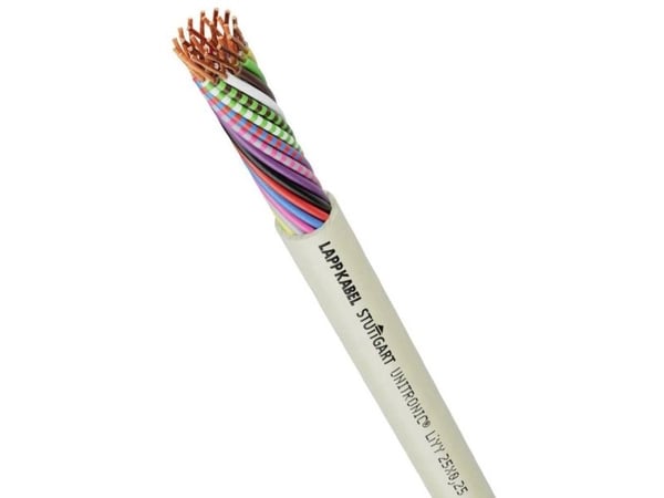 LAPP 0028436/50 UNITRONIC® LiYY -datakaapeli 36 x 0,34 mm² Harmaa 50 m