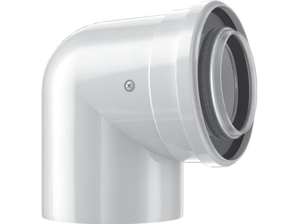 Bosch DN80/125 - 87° bøjning - Balanceret aftræk
