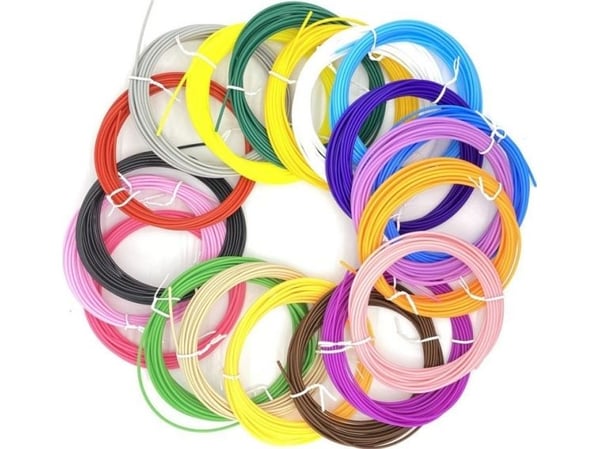 Goodbuy 3D-printpenn ABS-filament 1,75 mm | 5 m - 20 farger