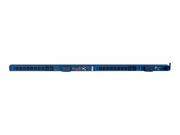 Raritan Dominion PX PX3-5190R - Strømfordelerenhet (kan monteres i rack) - AC 230 V - 3800 VA - Ethernet, USB - inngang: IEC 60309 16A - utgangskon...