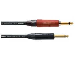 Cordial CSI 3 PP-SILENT, 6.35mm, Hankjønn, 6.35mm, Hankjønn, 3 m, Sort