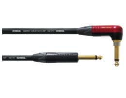 Cordial CSI 3 RP-SILENT, 6.35mm, Hankjønn, 6.35mm, Hankjønn, 3 m, Sort