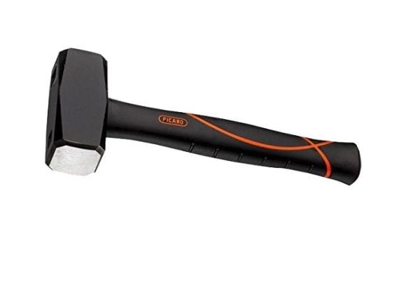PICARD 328, Forhammer, Stål, Glasfiber, Sort, 280 mm, 1,25 kg