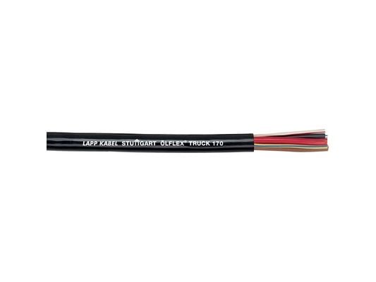 Lapp ÖLFLEX TRUCK 170 FLRYY, Strømutvidelse, Sort, 100 m, -40 - 85 °C, ETIM 5.0 Class-ID: EC000104 ETIM 5.0 Class-Description: Control cable ETIM 6...