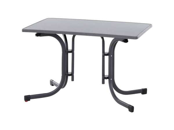 Siena Garden Paco N61377 matbord i stål, melamin antracit, skiffer, antik