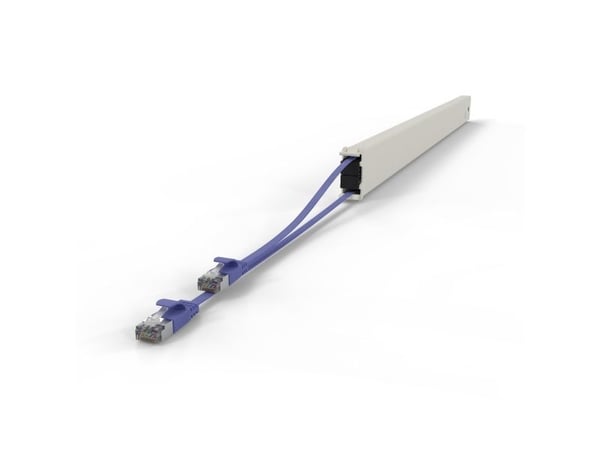 PATCHBOX CONE46STPVI, 2,5 m, Cat6a, U/FTP (STP), RJ-45, RJ-45, Fiolett
