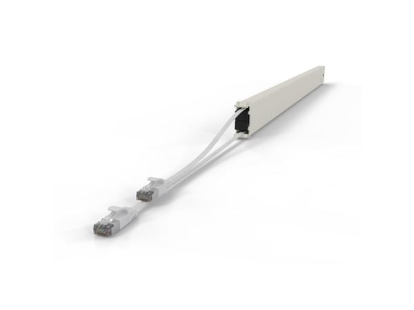 PATCHBOX CONE46STPWH, 2,5 m, Cat6a, U/FTP (STP), RJ-45, RJ-45, Valkoinen