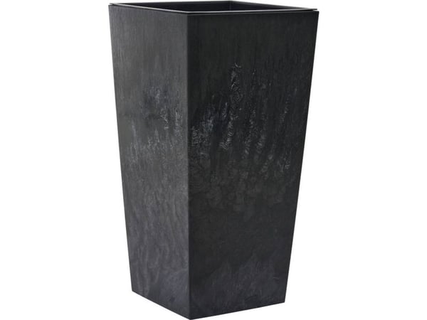 Siena Garden NIZZA STONE LA533-71 Polypropeenista valmistettu betonilasi, musta