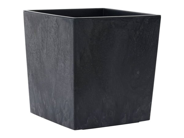 Siena Garden NIZZA STONE LA554-71 Polypropeenista valmistettu betonilasi, musta
