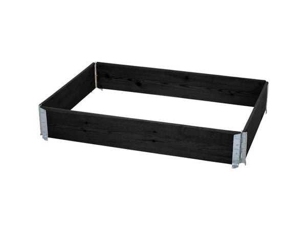 Siena Garden R12001-4BK-GBX plantekasse sort 1 stk
