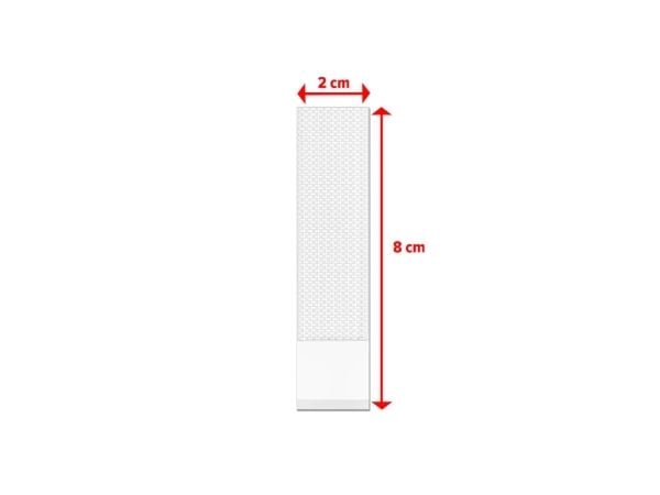 TESA Powerstrips CLICK M, Monteringspute, Hvit, Innendørs, 5,4 kg, 20 mm, 80 mm
