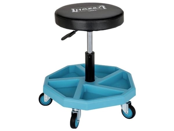 HAZET arbeidsstol 195N-4 blå/svart tåler opptil 150 kg (195N-4)