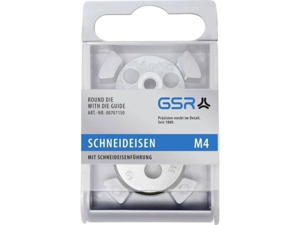 GSR 00707170 Leikkuri metrinen M5 HSS-G 25 mm 9 mm 9 mm