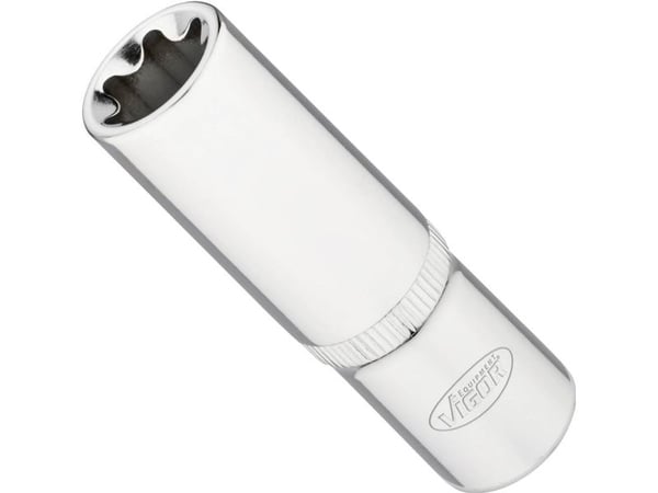 Vigor V7014-20, Kraftpipe, Rustfritt stål, 1 hoder, 1/2", Metrisk, 20 mm
