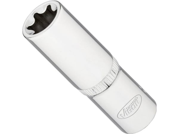 Vigor V7014-16, Kraftpipe, Rustfritt stål, 1 hoder, 3/8", Metrisk, 16 mm