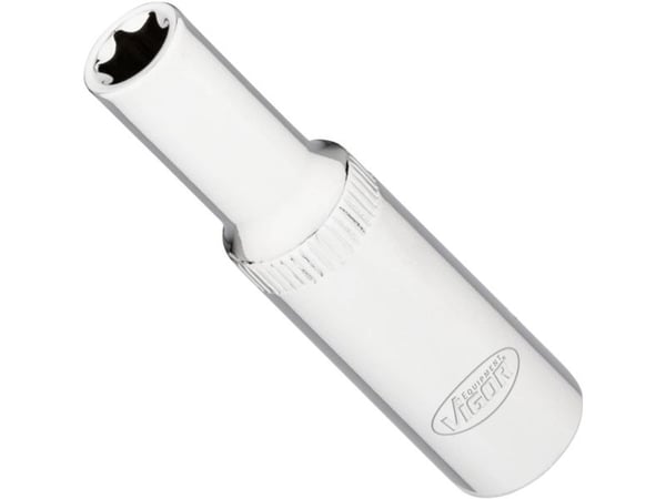 Vigor V7014-10, Kraftpipe, Rustfritt stål, 1 hoder, 3/8", Metrisk, 10 mm
