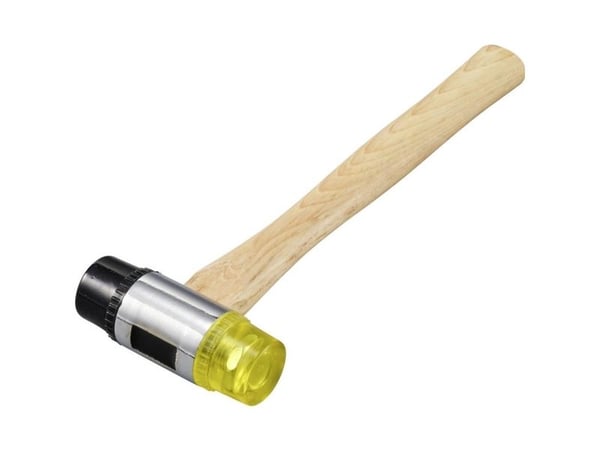 TOOLCRAFT gummihammare mellanmjuk/mellanhård 235 g 260 mm 1 st TO-9991029