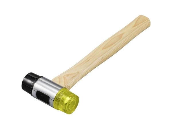 TOOLCRAFT TO-9991032 gummihammer middels myk/hard 335 g 310 mm 1 stk