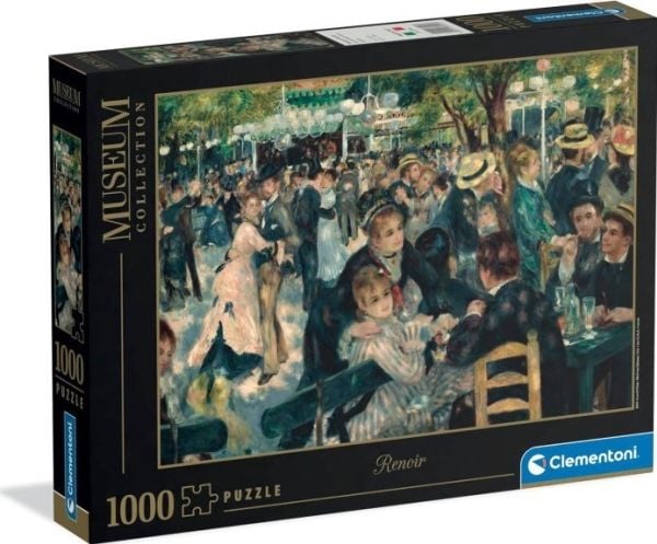 Clementoni Puzzle Museum Bal du moulin de la Galette 1000 elementtiä (37091)