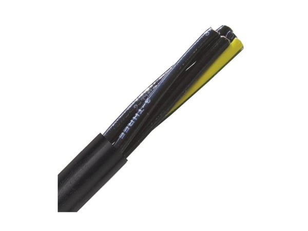 Lapp ÖLFLEX TRAY II, Keskijännitekaapeli, musta, Polyvinyylikloridi (PVC), Kupari, 2.5 mm², 72 kg/km