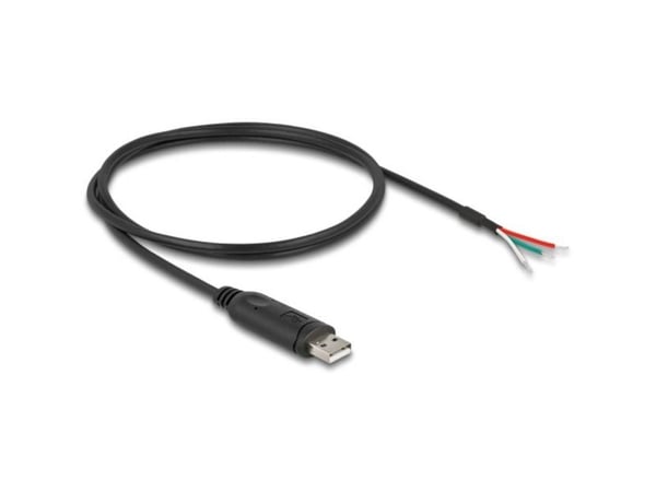 Delock-adapterkabel USB 2.0 Type-A til seriell RS-485 3 x åpne kabelender 1 m